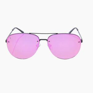 NEW Trendy Pink Aviator Sunglasses C3